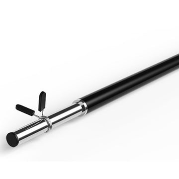 Barre d'haltères 140 cm diamètre 3 cm barre Zhiao mousse de fitness à domicile haltère longue galvanoplastie poids net 2.1 kg